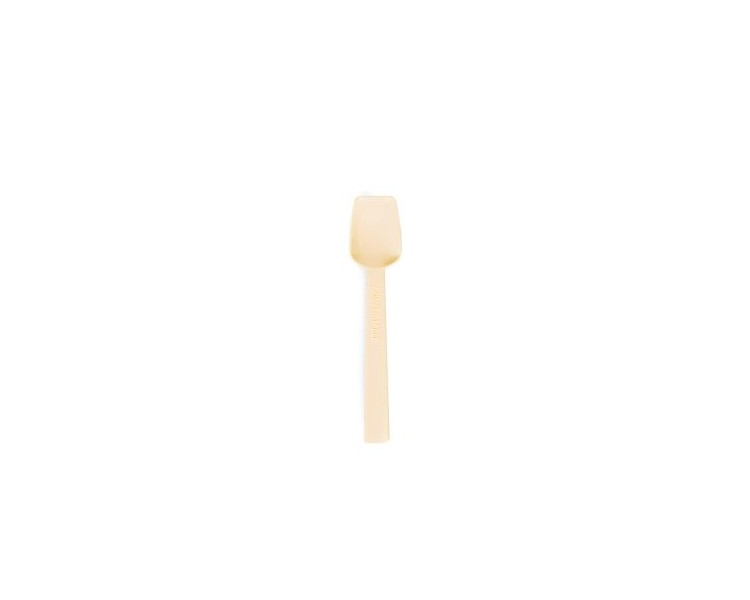 Cucchiaino Hawaii Compostabile Beige Coprente - 9,5 cm - Confezione 1 kg