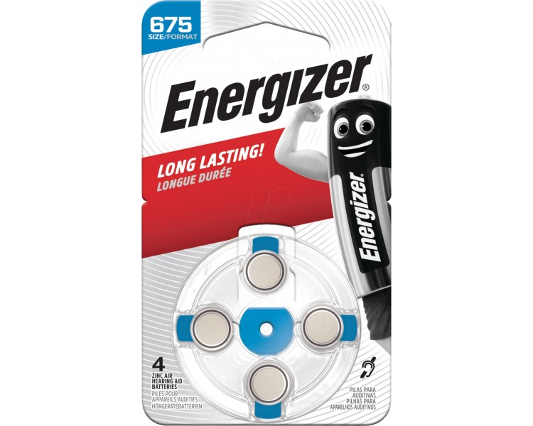 ENERGIZER | 675 Acustica Turn&Lock | 4 Pezzi