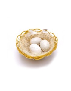 Cesto con 3 Uova