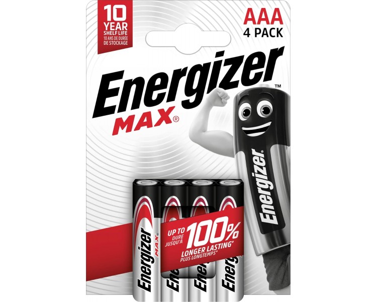 ENERGIZER | AAA Max | 4 Pezzi