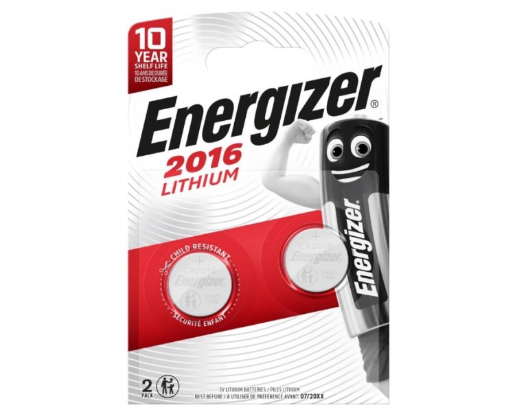 ENERGIZER | 2016 3V Litio | 2 Pezzi