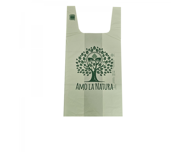 Shopper Bio Compostabili - 30+20x60 cm - 13 gr