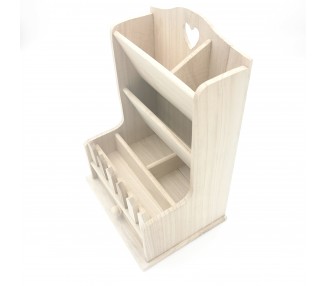 Portaoggetti in Legno | 27,5x19,5x14,5cm