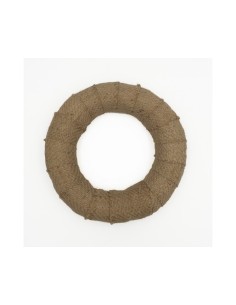 Corona Natalizia Fai-Da-Te in Juta | 30cm