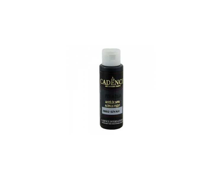 Colore Acrilico | 0002 Nero - 70ml