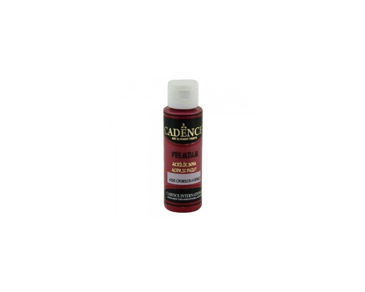 Colore Acrilico | 4350 Cremisi Rosso - 70ml