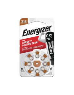 ENERGIZER Pile - 312 Acustica Turn&Lock  - 1.4 V  - 8 Pezzi